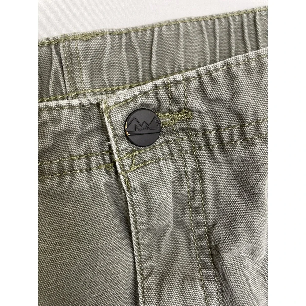 Wrangler‎ Authentic Issue Cargo Shorts Men 44* Olive Green Utility Outdoor
